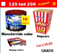 Gratis van 125 tot 250 euro